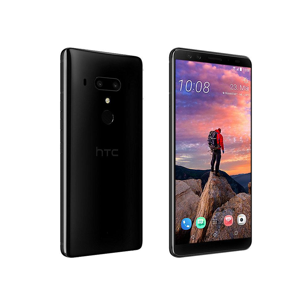 HTC U12  Dual-SIM ceramic black Dual-SIM Android 8 Smartphone, HTC, U12, Dual-SIM, ceramic, black, Dual-SIM, Android, 8, Smartphone