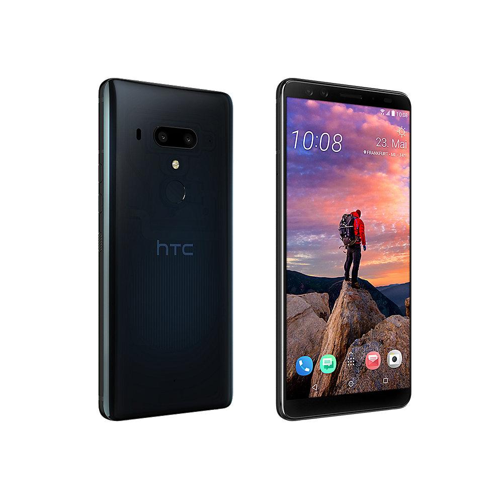 HTC U12  Dual-SIM translucent blue Dual-SIM Android 8 Smartphone