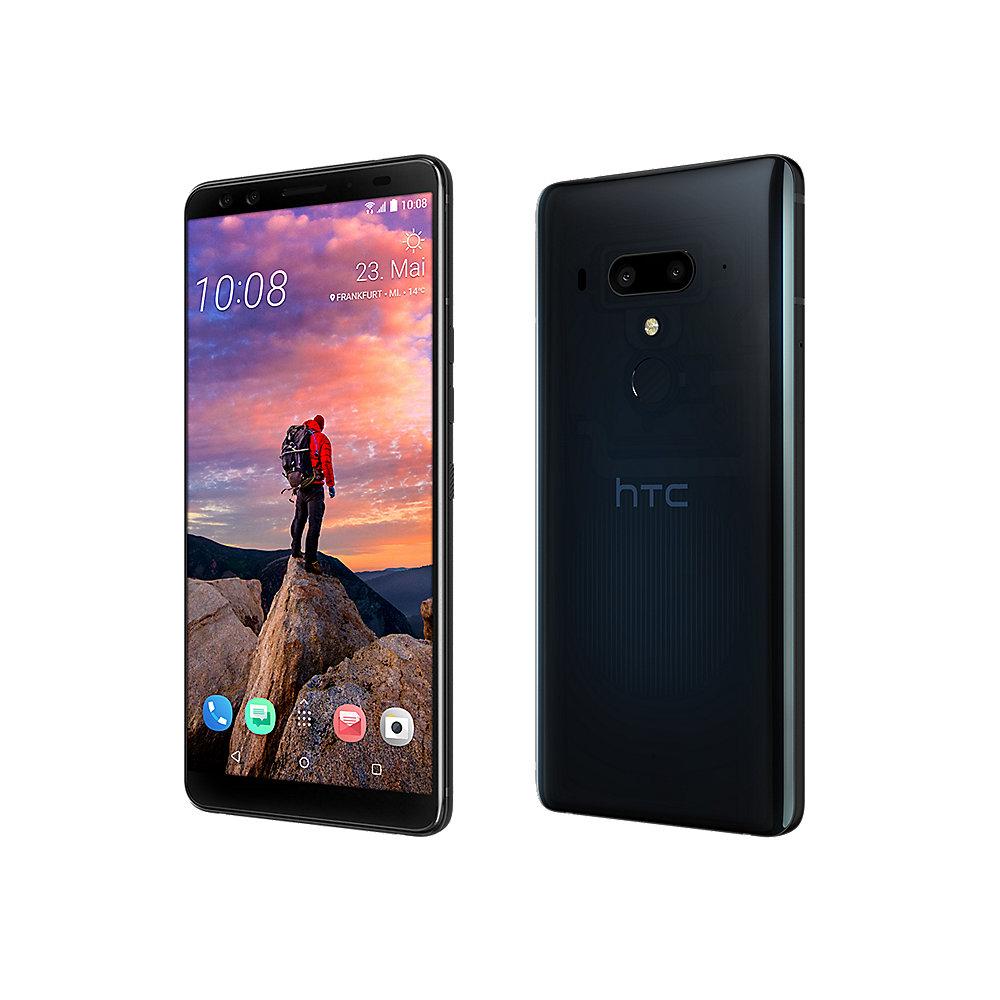HTC U12  Dual-SIM translucent blue Dual-SIM Android 8 Smartphone