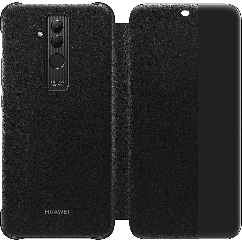 Huawei Mate 20 lite - Flip View Cover, Black