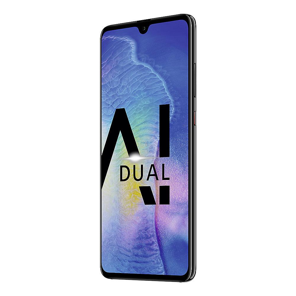 HUAWEI Mate20 Dual-SIM black Android 9.0 Smartphone mit Leica Triple-Kamera