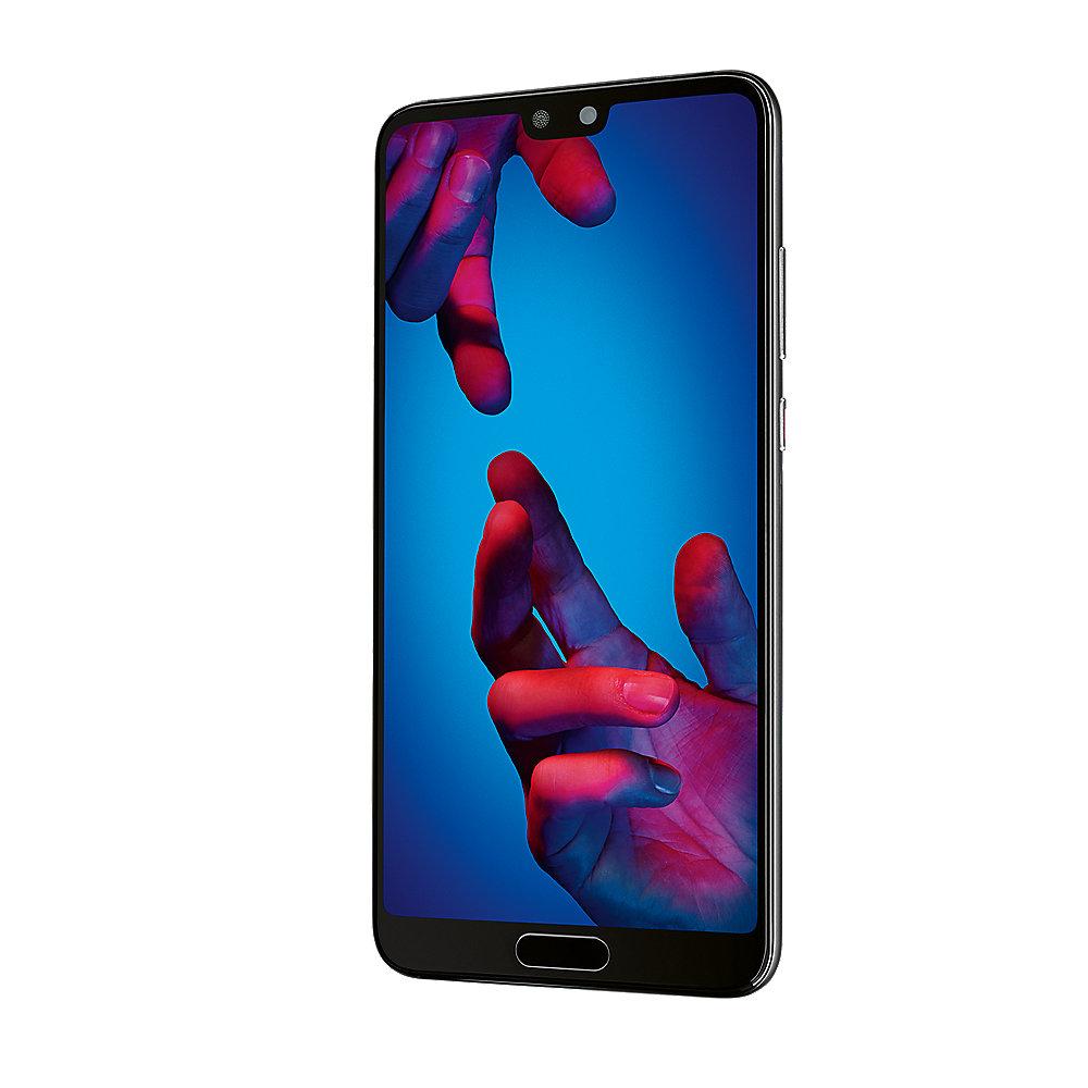 HUAWEI P20 black Dual-SIM Android 8.0 Smartphone mit Leica Dual-Kamera, HUAWEI, P20, black, Dual-SIM, Android, 8.0, Smartphone, Leica, Dual-Kamera