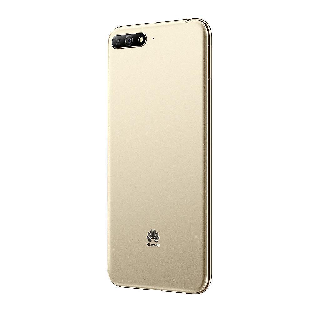 HUAWEI Y6 2018 Dual-SIM gold Android 8.0 Smartphone, HUAWEI, Y6, 2018, Dual-SIM, gold, Android, 8.0, Smartphone