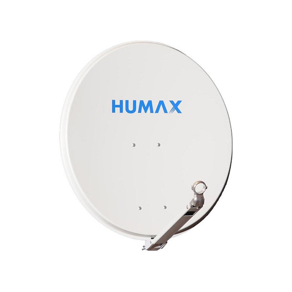 Humax Professional Satelliten-Spiegel 75 cm hellgrau