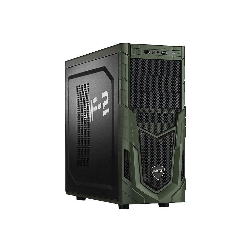 Hyrican Military Gaming PC i7-8700K 16GB 1TB 240GB SSD GTX 1060 Windows 10