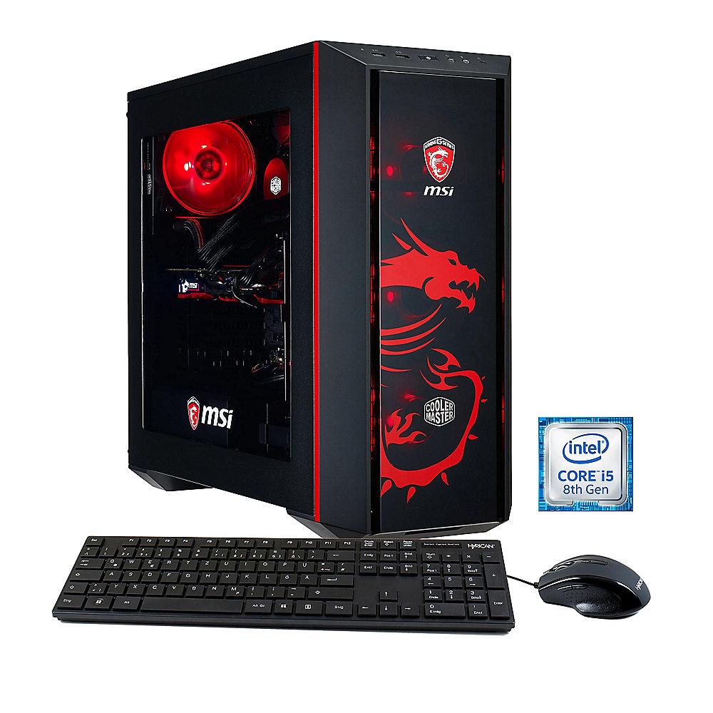 Hyrican MSI Dragon Edition 5922 i5-8400 16GB 1TB 240GB SSD GTX1060 Windows 10