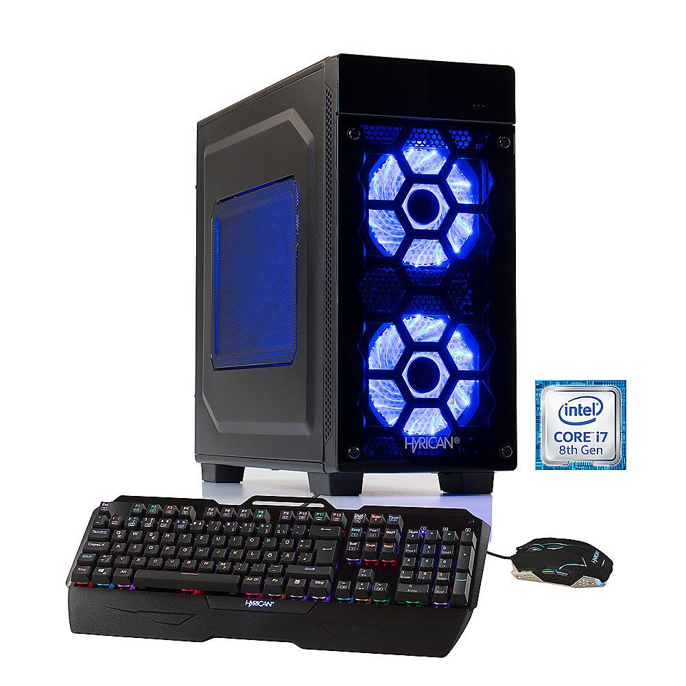 Hyrican Striker-X PC blue 5758 i7-8700 16GB 2TB 240GB SSD GTX 1080 Windows 10, Hyrican, Striker-X, PC, blue, 5758, i7-8700, 16GB, 2TB, 240GB, SSD, GTX, 1080, Windows, 10