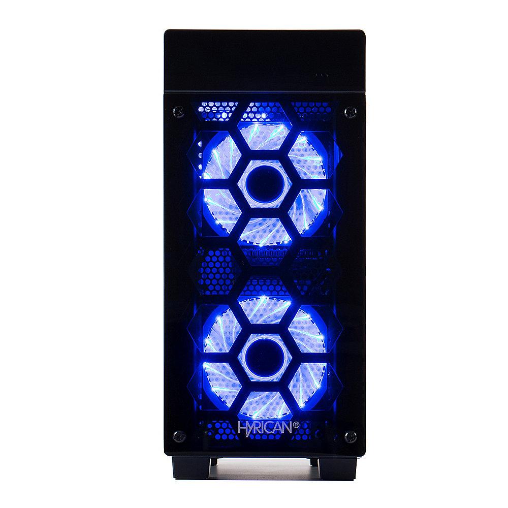 Hyrican Striker-X PC blue 5758 i7-8700 16GB 2TB 240GB SSD GTX 1080 Windows 10, Hyrican, Striker-X, PC, blue, 5758, i7-8700, 16GB, 2TB, 240GB, SSD, GTX, 1080, Windows, 10