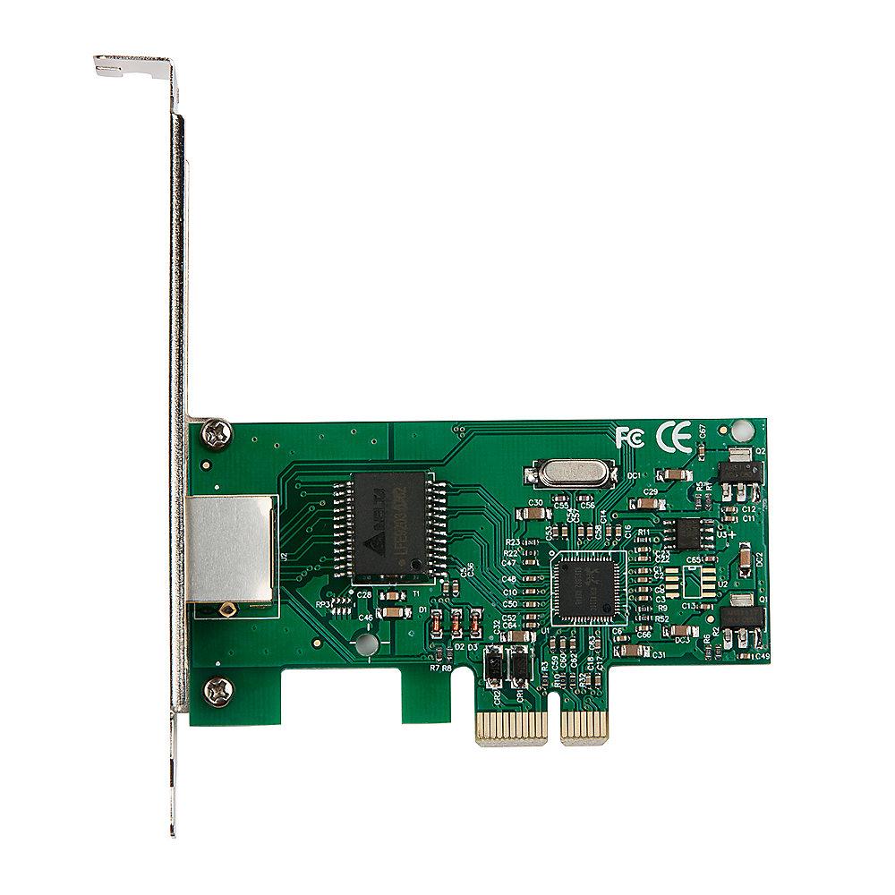 i-tec PCIe Gigabit Ethernet Card 1000/100/10 Mbps, i-tec, PCIe, Gigabit, Ethernet, Card, 1000/100/10, Mbps