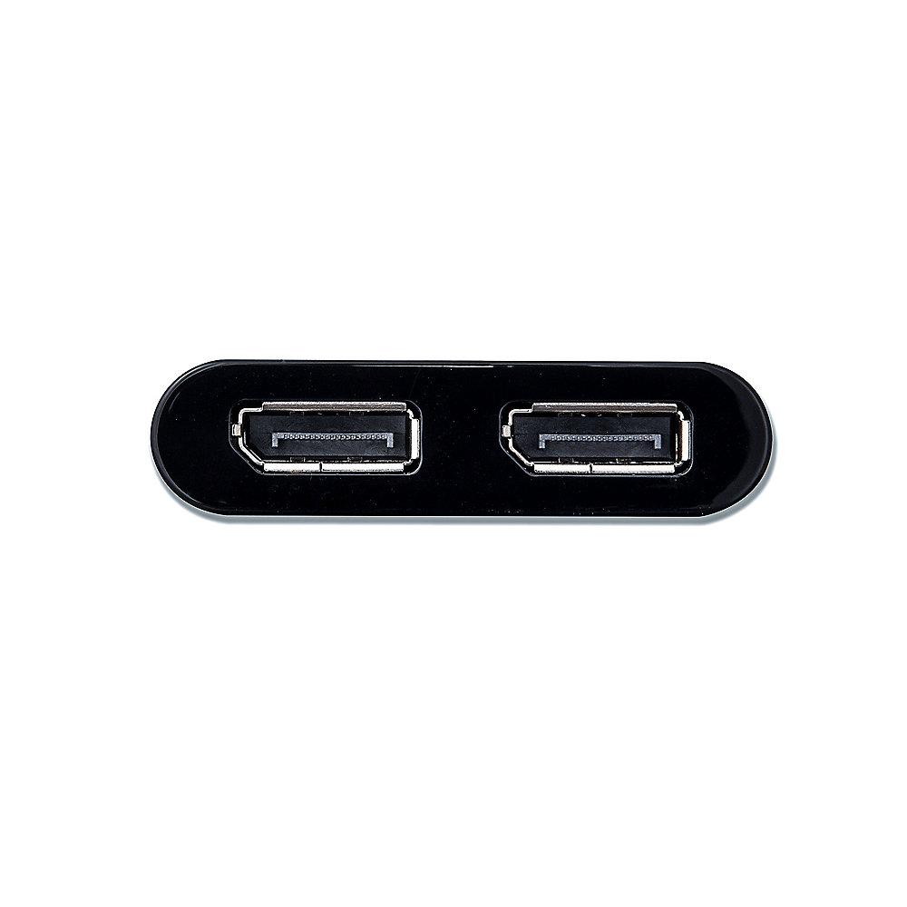 i-tec U3DUAL4KDP USB-C zu Dual DisplayPort Videoadapter 1x5K Ultra HD, i-tec, U3DUAL4KDP, USB-C, Dual, DisplayPort, Videoadapter, 1x5K, Ultra, HD