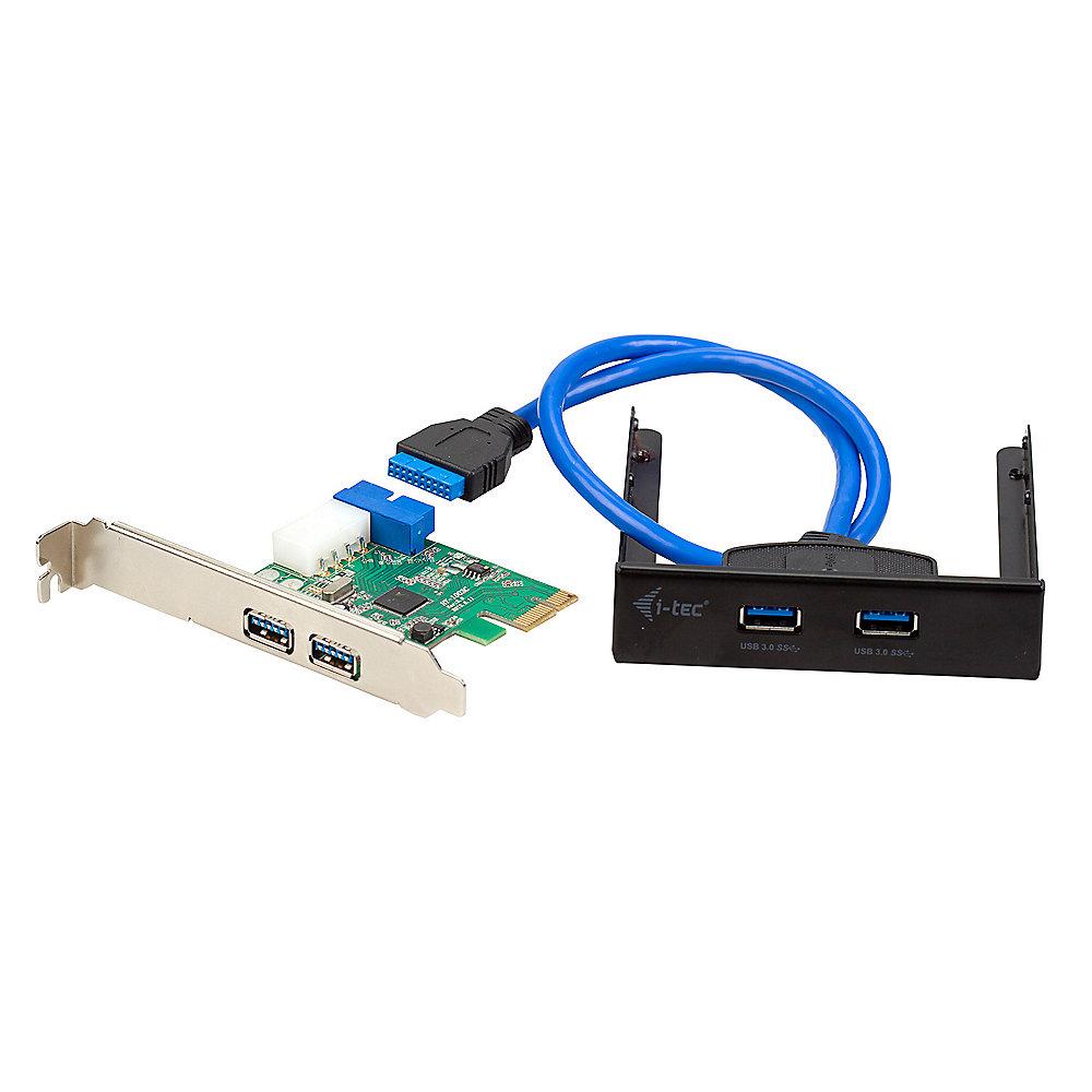 i-tec USB 3.0 PCI Express Karte inkl. Frontpanel