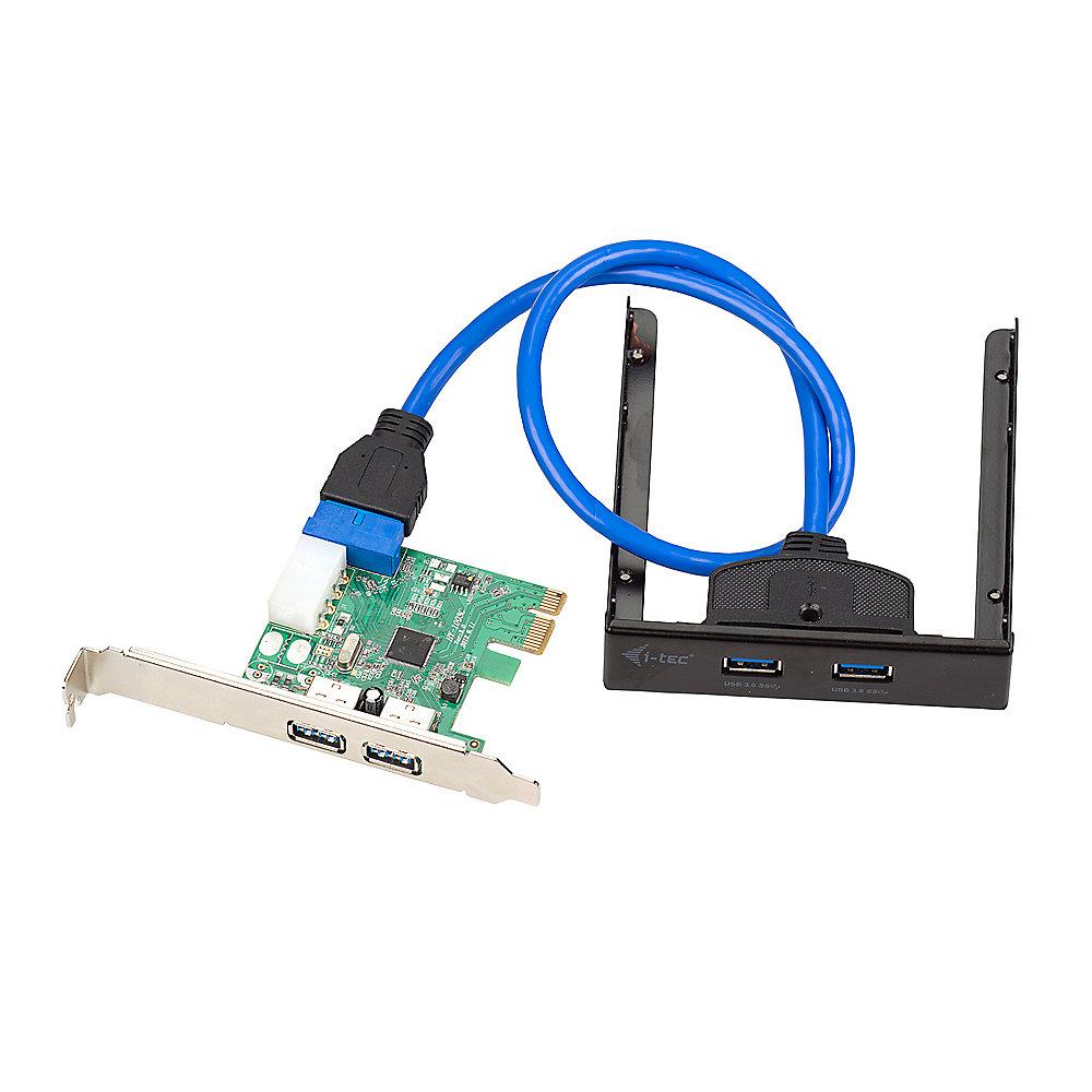 i-tec USB 3.0 PCI Express Karte inkl. Frontpanel