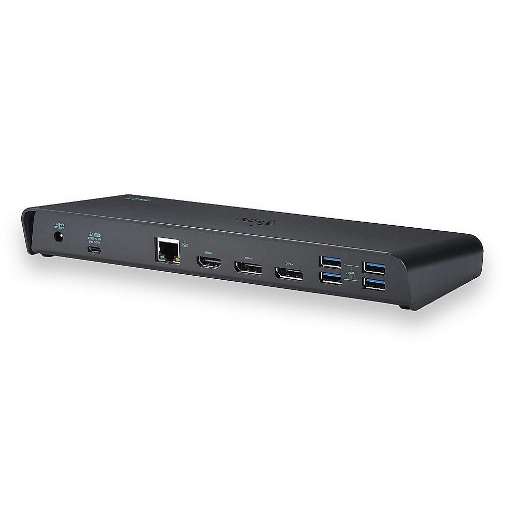 i-tec USB-C 3.0 Universal Docking Station 3x4K mit Ladefunktion (bis 60W)