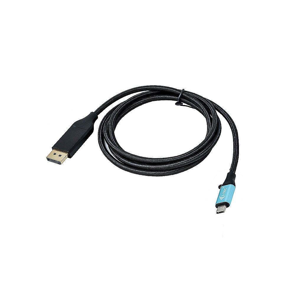 i-tec USB-C/ Displayport Kabel 4K/ 60Hz 1,5m, i-tec, USB-C/, Displayport, Kabel, 4K/, 60Hz, 1,5m