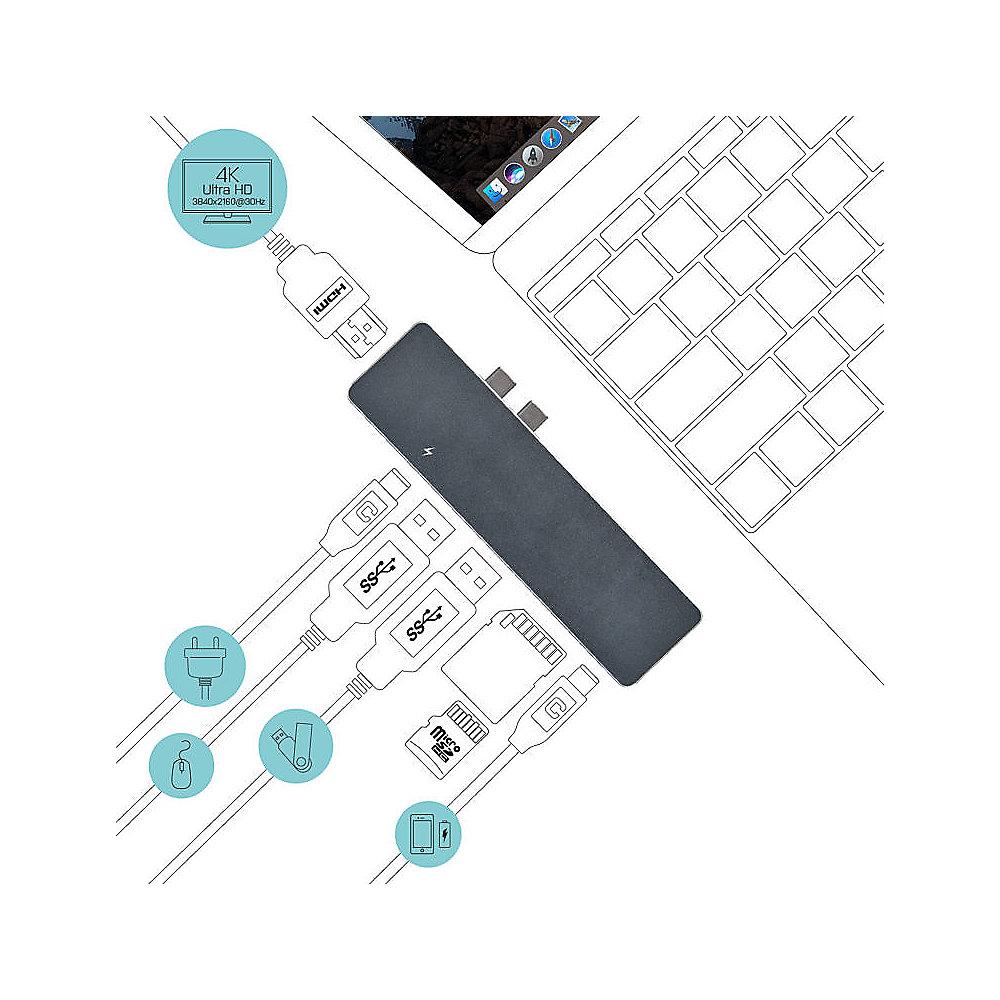 i-tec USB-C Metal Docking Station für Apple MacBook Pro   Power Delivery