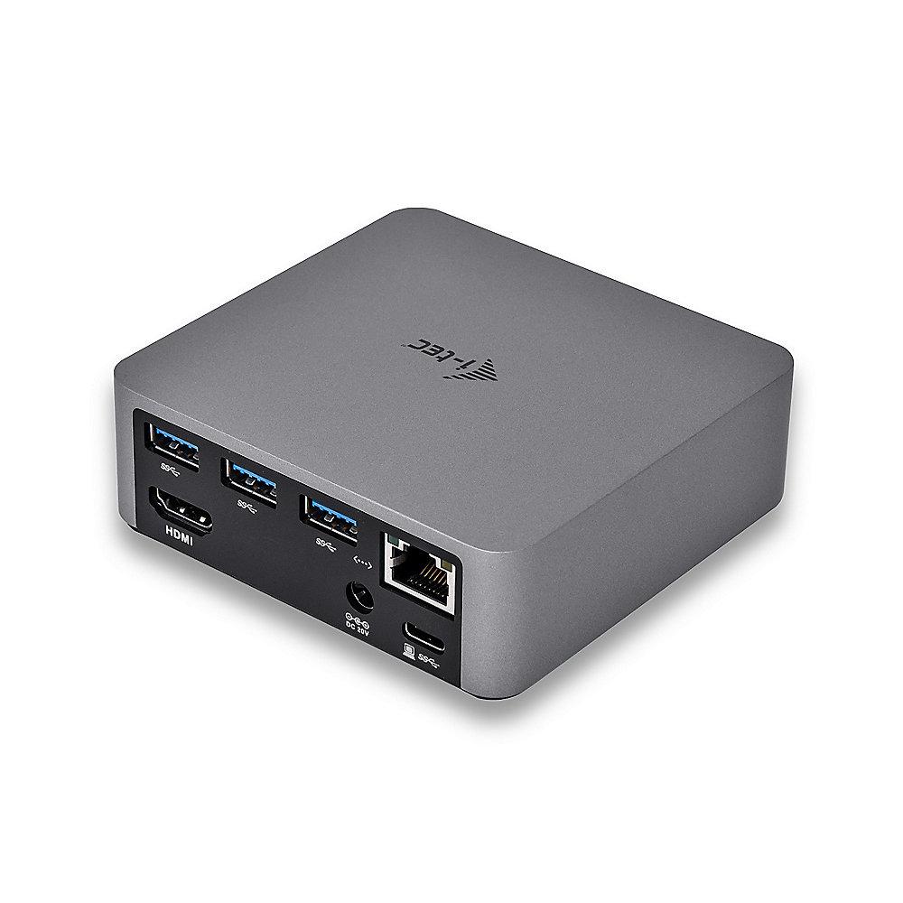 i-tec USB-C Metal Docking Station HDMI/GLAN/USB 3.0/Thunderbolt3, i-tec, USB-C, Metal, Docking, Station, HDMI/GLAN/USB, 3.0/Thunderbolt3