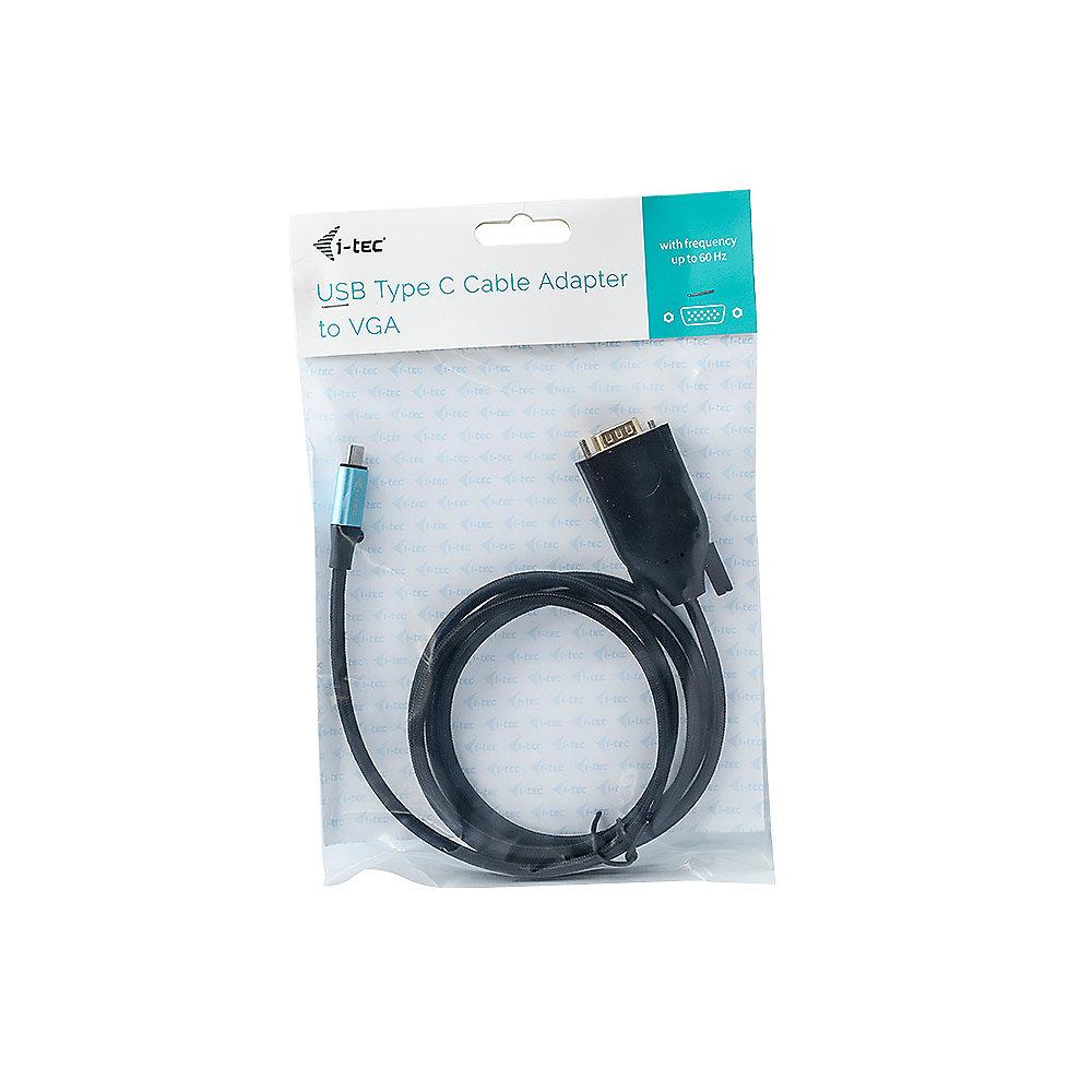 i-tec USB-C/ VGA Kabel 1080p/ 60Hz 1,5m C31CBLVGA60HZ