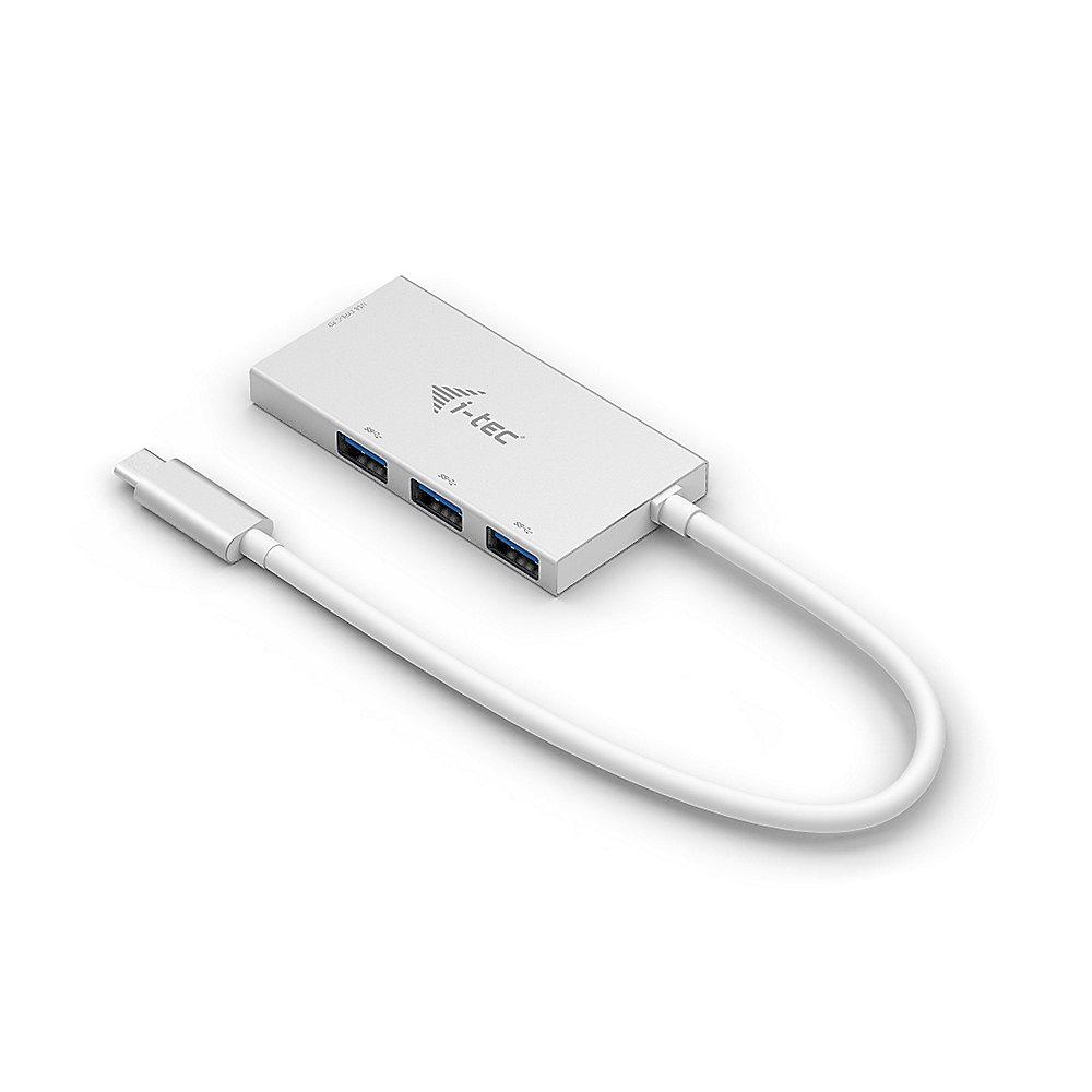 i-tec USB HUB 3-Port 3.1 Type-C auf USB 3.0 mit Power Delivery Funktion, i-tec, USB, HUB, 3-Port, 3.1, Type-C, USB, 3.0, Power, Delivery, Funktion