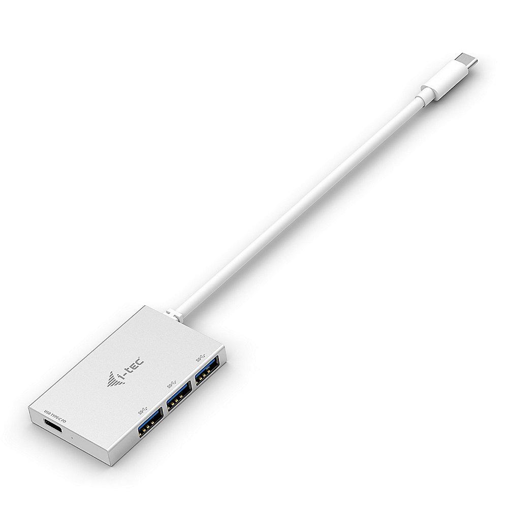 i-tec USB HUB 3-Port 3.1 Type-C auf USB 3.0 mit Power Delivery Funktion, i-tec, USB, HUB, 3-Port, 3.1, Type-C, USB, 3.0, Power, Delivery, Funktion
