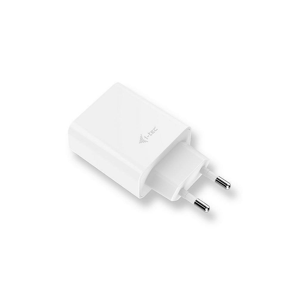 i-tec USB Power 2 Port Netzladegerät 2,4A weiß 110-240V CHARGER2A4W