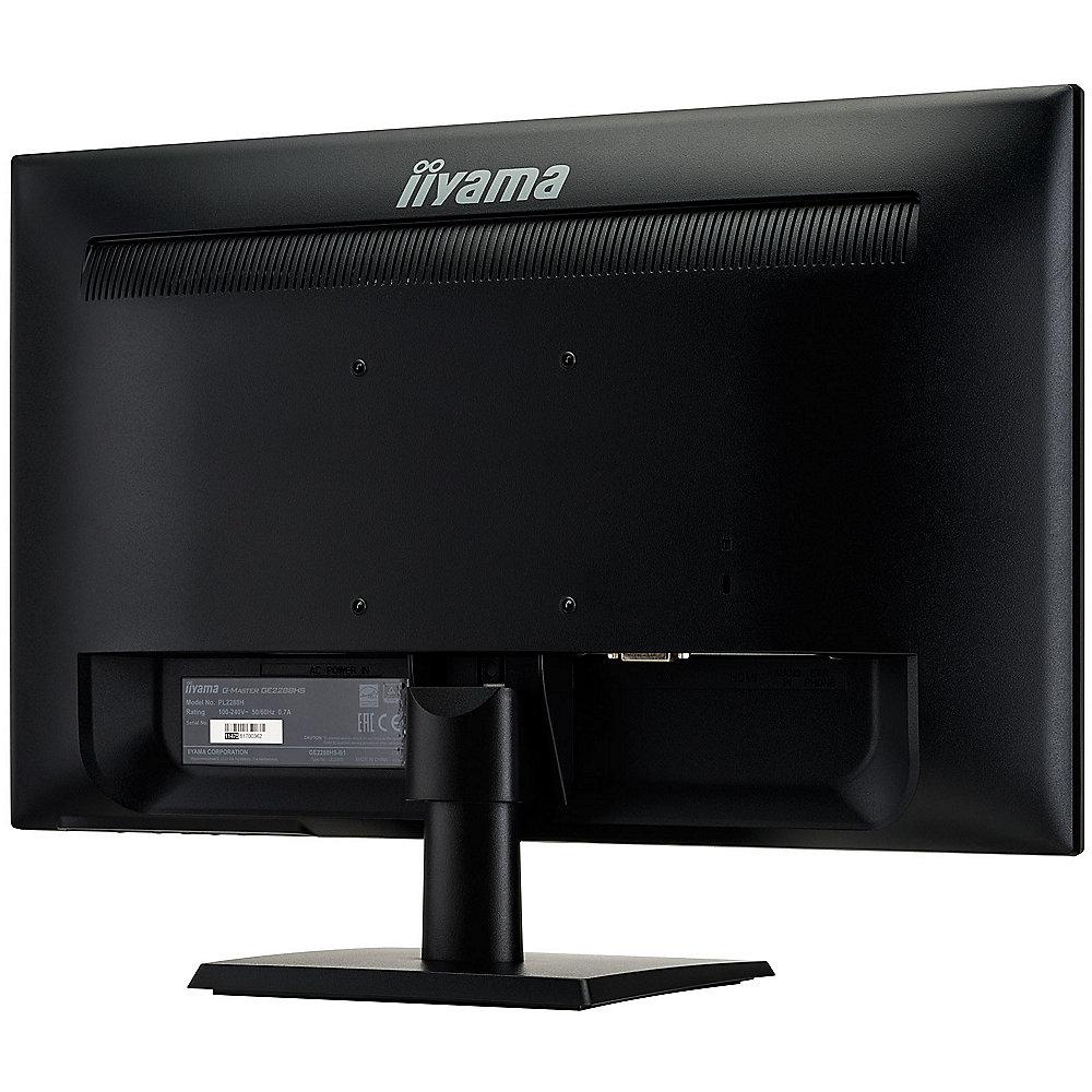 Iiyama G-Master GE2288HS-B1 FullHD Monitor 16:9 1ms HDMI/DVI AMD FreeSync LS, Iiyama, G-Master, GE2288HS-B1, FullHD, Monitor, 16:9, 1ms, HDMI/DVI, AMD, FreeSync, LS