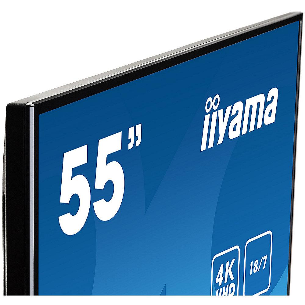 iiyama LE5540UHS-B1 55"/139cm 4K UHD Monitor HDMI/DVI/VGA LS