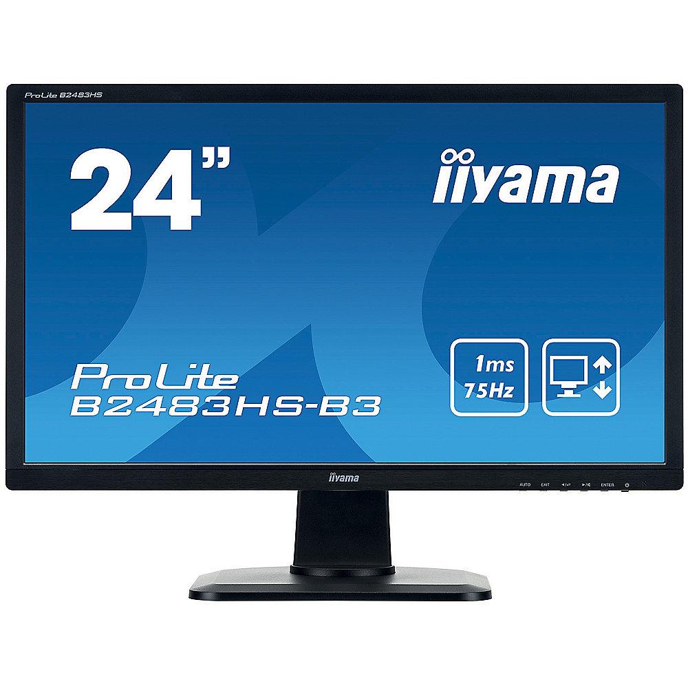 iiyama ProLite B2483HS-B3 61cm (24