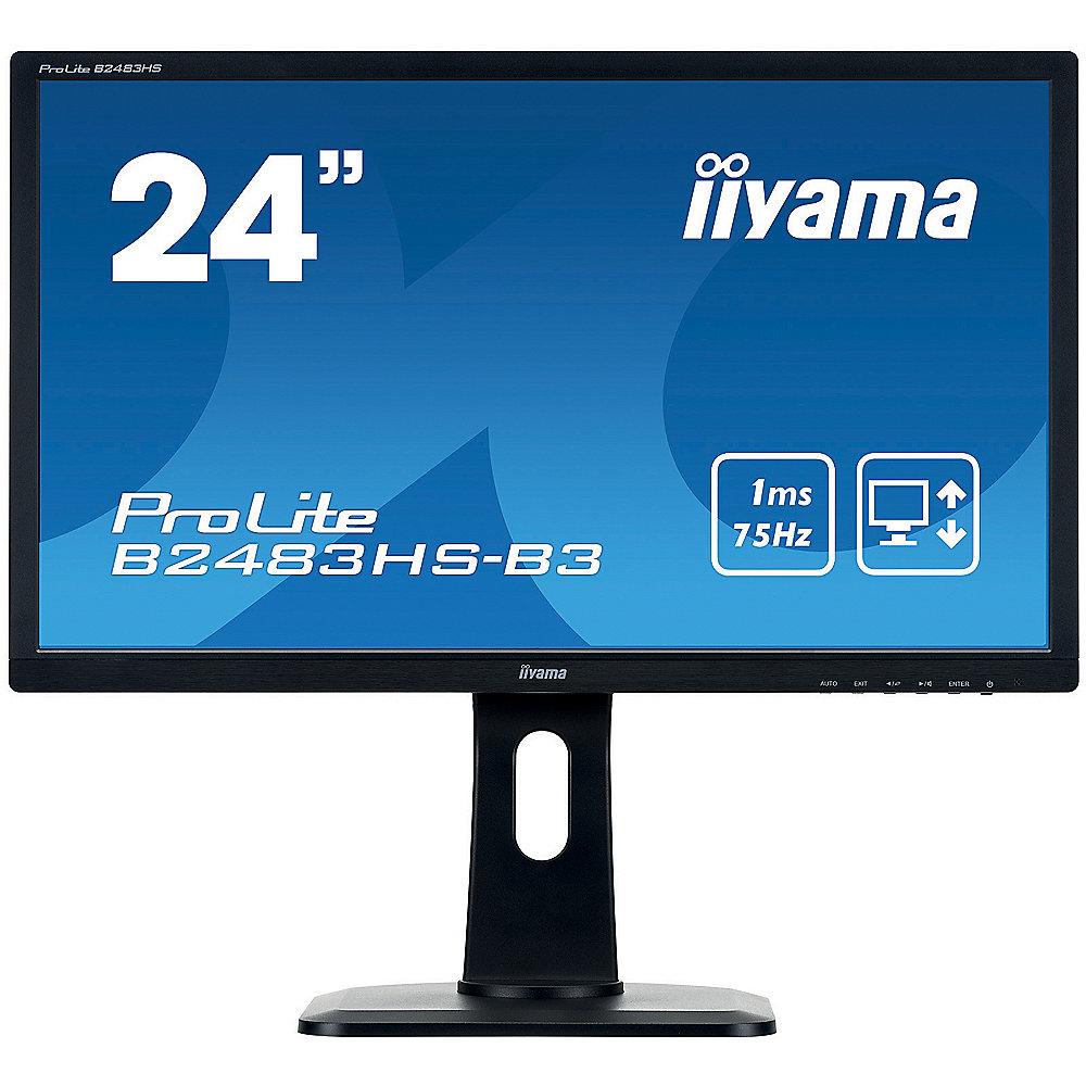 iiyama ProLite B2483HS-B3 61cm (24