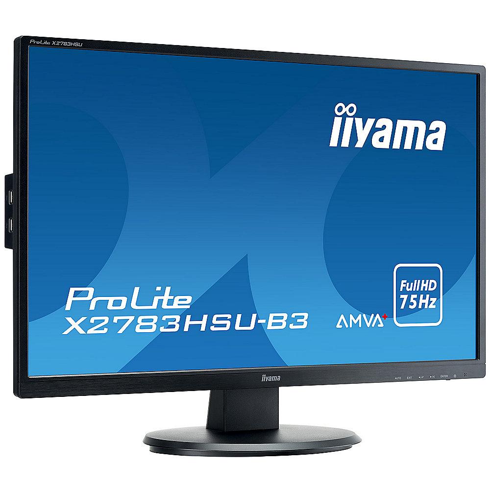 iiyama ProLite X2783HSU-B3 68,6cm (27") 16:9 FullHD VGA/DP/HDMI 4ms LS