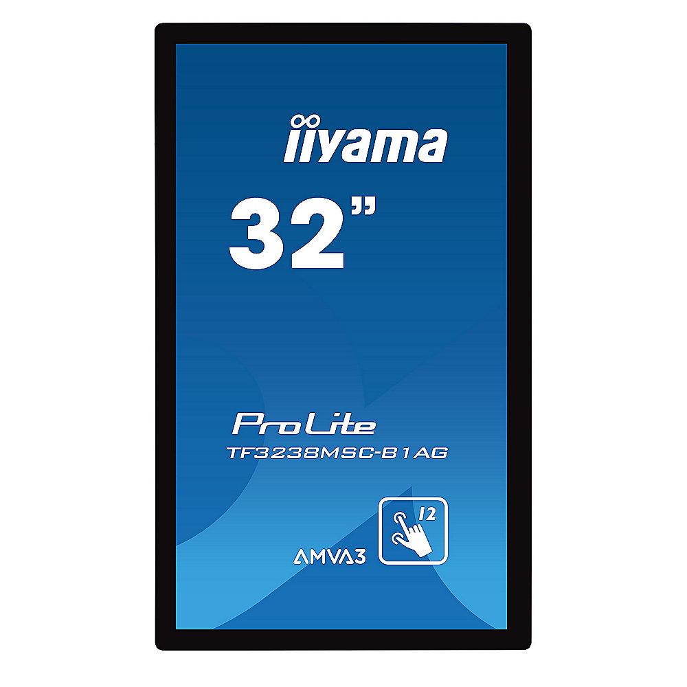 iiyama TF3238MSC-B1AG 31,5"/80cm FHD Multi-Touch Monitor DVI/HDMI/DP/VGA/USB LS