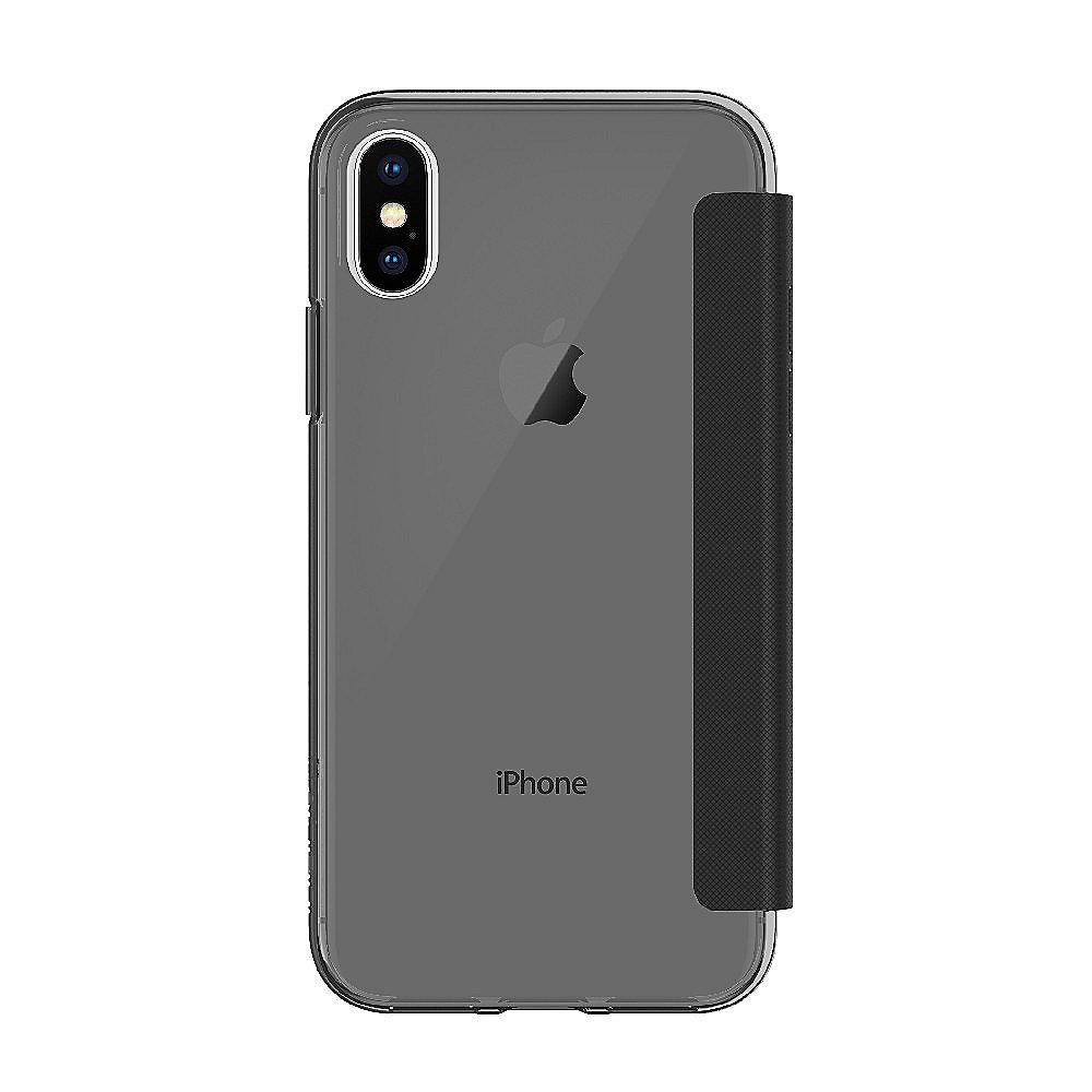 Incipio NGP Folio Case für Apple iPhone X, smoke/schwarz