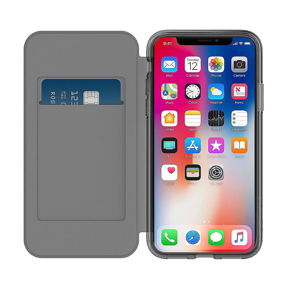 Incipio NGP Folio Case für Apple iPhone X, smoke/schwarz, Incipio, NGP, Folio, Case, Apple, iPhone, X, smoke/schwarz