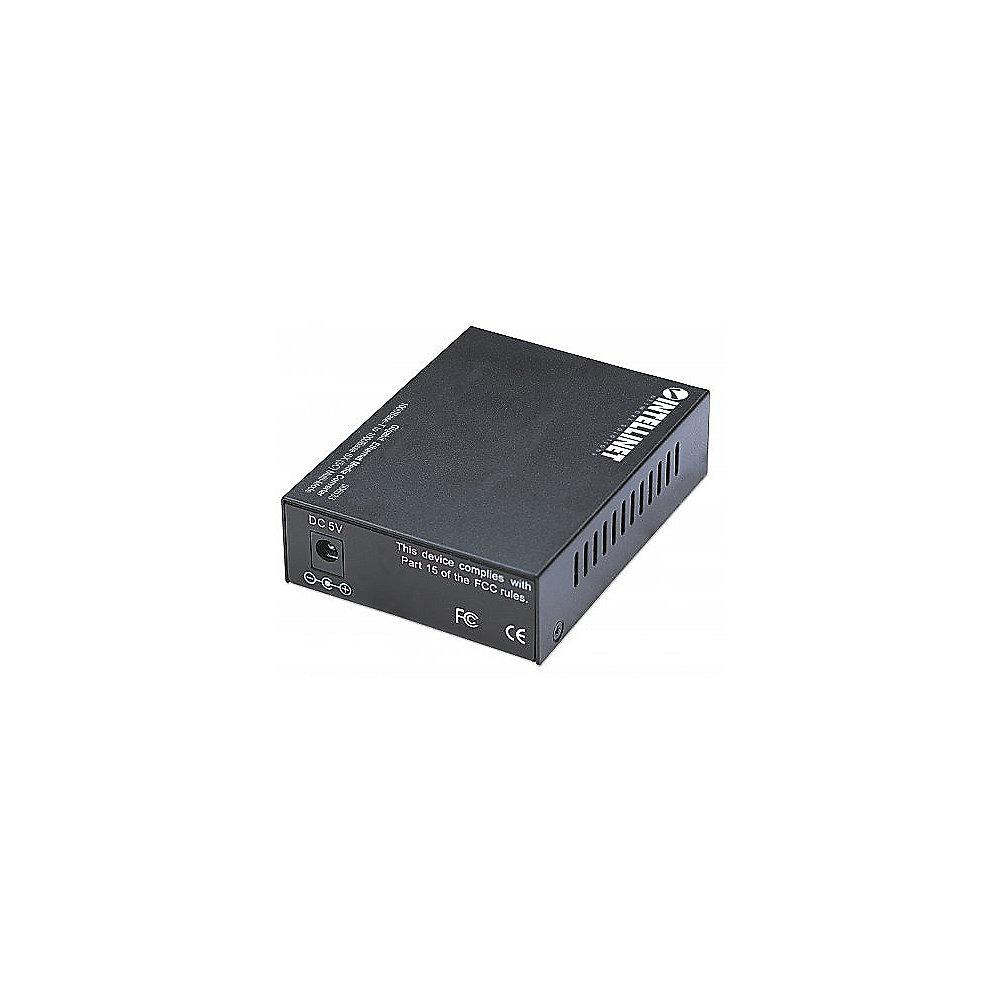 Intellinet Gigabit Ethernet Medienkonverter SC Multimode 550m