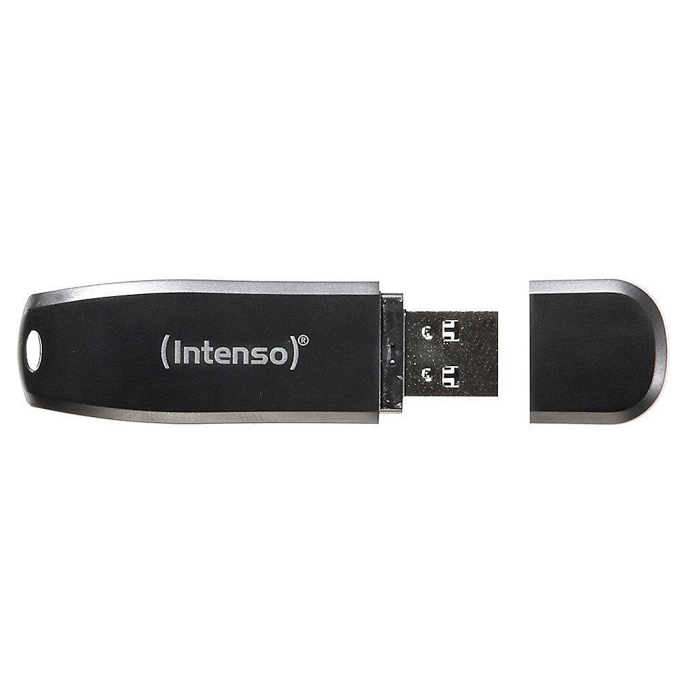 Intenso 128GB Speed Line USB 3.0 Stick schwarz, Intenso, 128GB, Speed, Line, USB, 3.0, Stick, schwarz