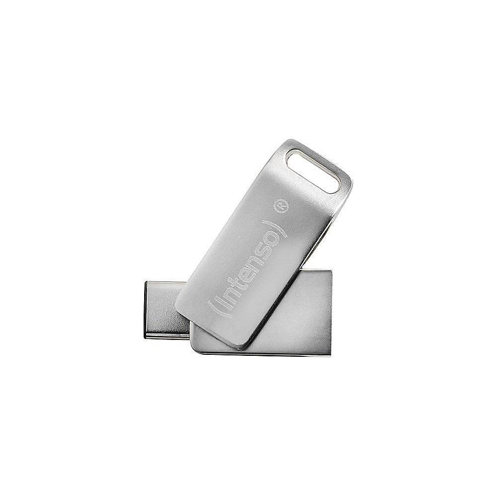 Intenso 64GB cMobile Line USB 3.0/USB C Stick silber, Intenso, 64GB, cMobile, Line, USB, 3.0/USB, C, Stick, silber