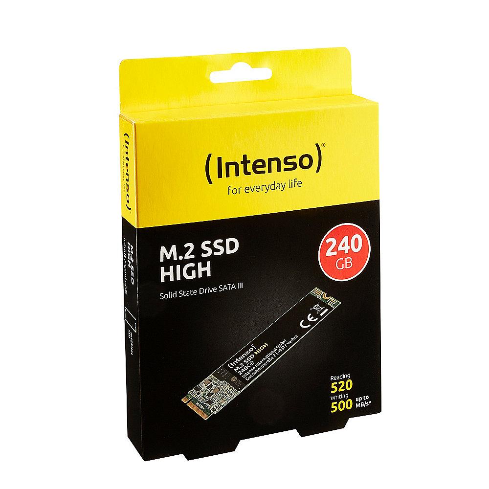 Intenso High Performance SSD 240GB 2.5 Zoll M.2 TLC SATA600, Intenso, High, Performance, SSD, 240GB, 2.5, Zoll, M.2, TLC, SATA600