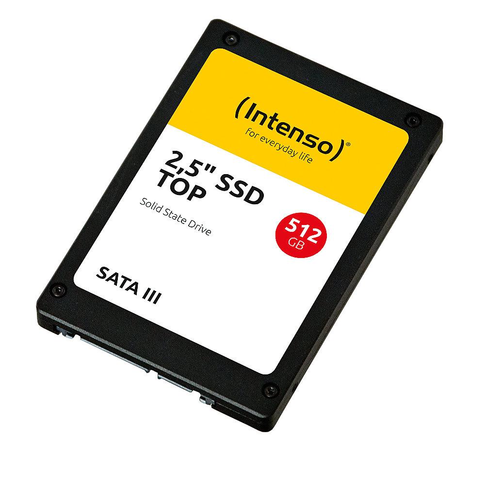 Intenso Top III SSD 512GB 2.5 Zoll MLC SATA600, Intenso, Top, III, SSD, 512GB, 2.5, Zoll, MLC, SATA600