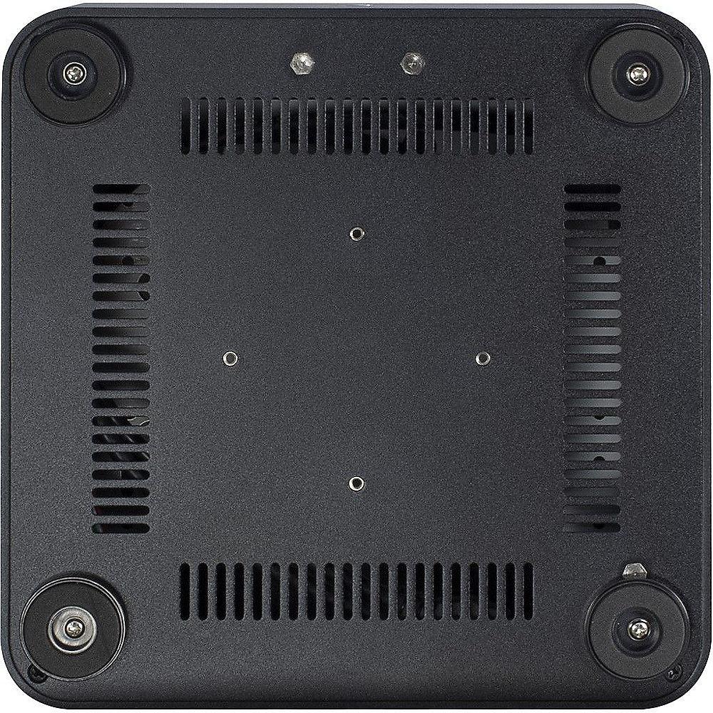 InterTech A60 Mini-ITX Gehäuse, Schwarz, 60Watt Netzteil