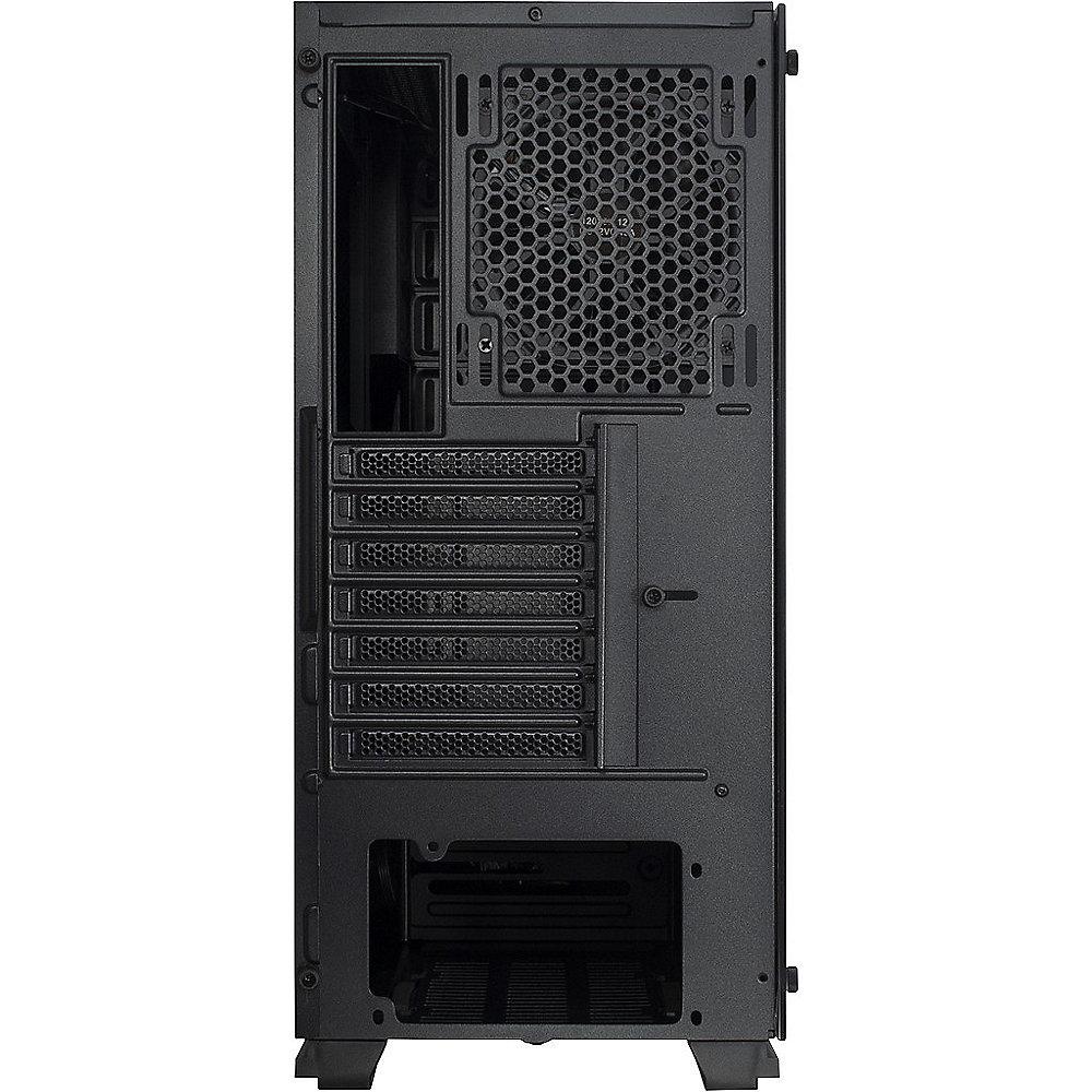 InterTech S-3906 Renegade Midi Tower ATX Gaming Gehäuse Seitenfenster