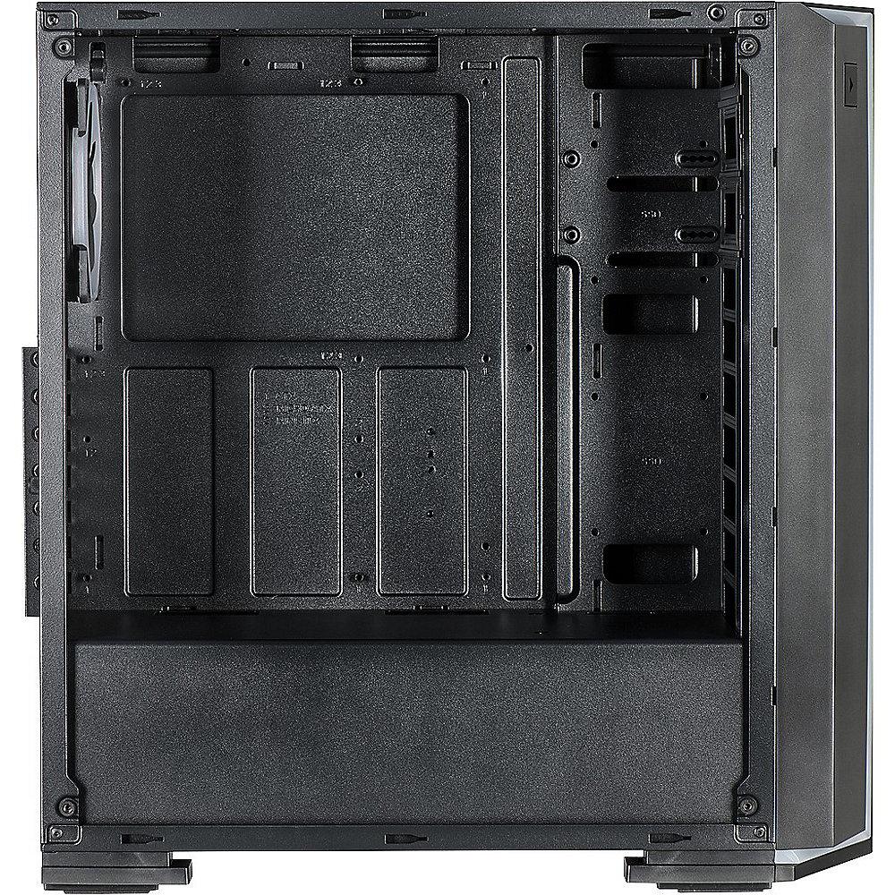 InterTech S-3906 Renegade Midi Tower ATX Gaming Gehäuse Seitenfenster