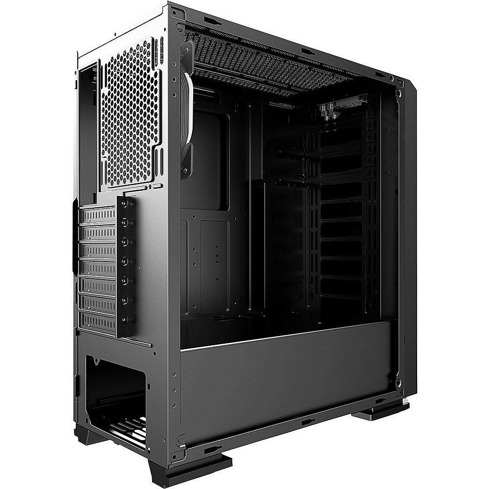 InterTech S-3906 Renegade Midi Tower ATX Gaming Gehäuse Seitenfenster