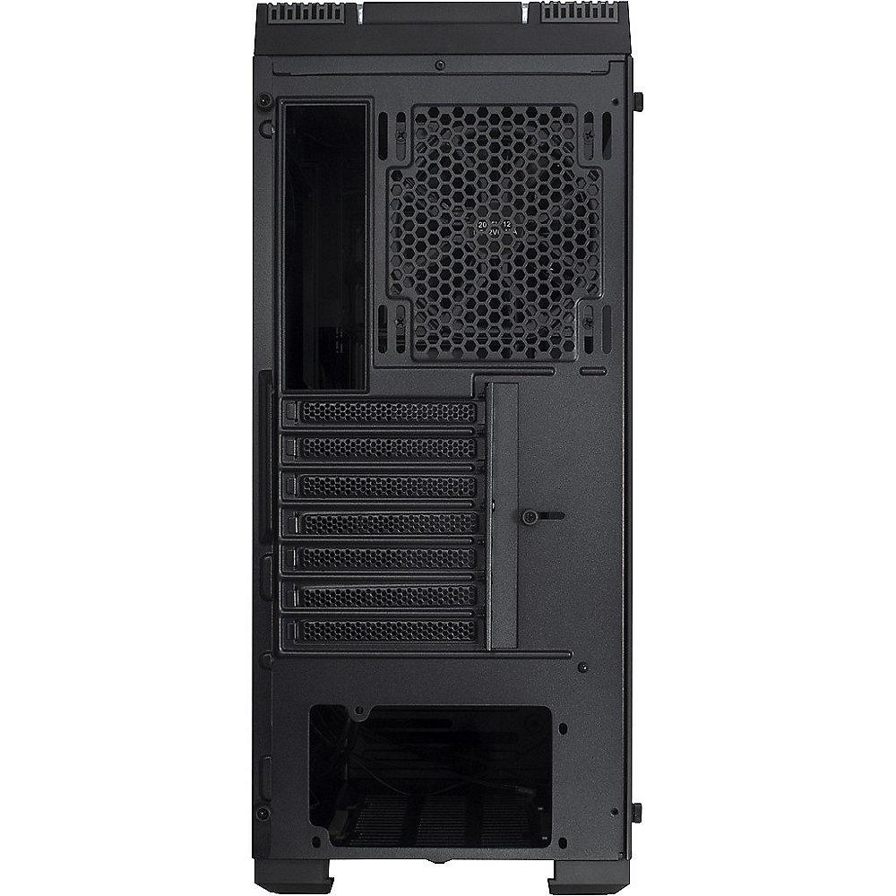 InterTech S-3910 Impulse Midi Tower ATX Gaming Gehäuse Seitenfenster