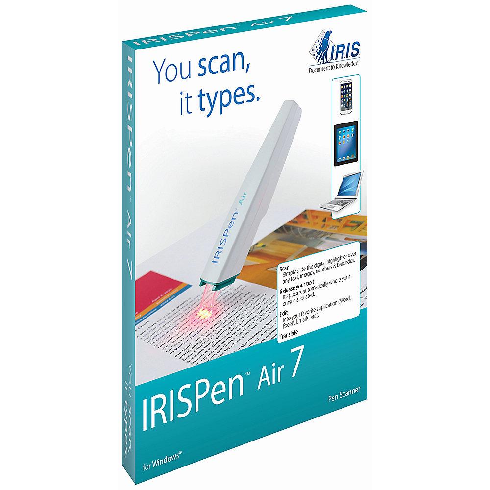 IRIS IRISPen Air 7 Stiftscanner mit Texterkennung Bluetooth Android iOS, IRIS, IRISPen, Air, 7, Stiftscanner, Texterkennung, Bluetooth, Android, iOS