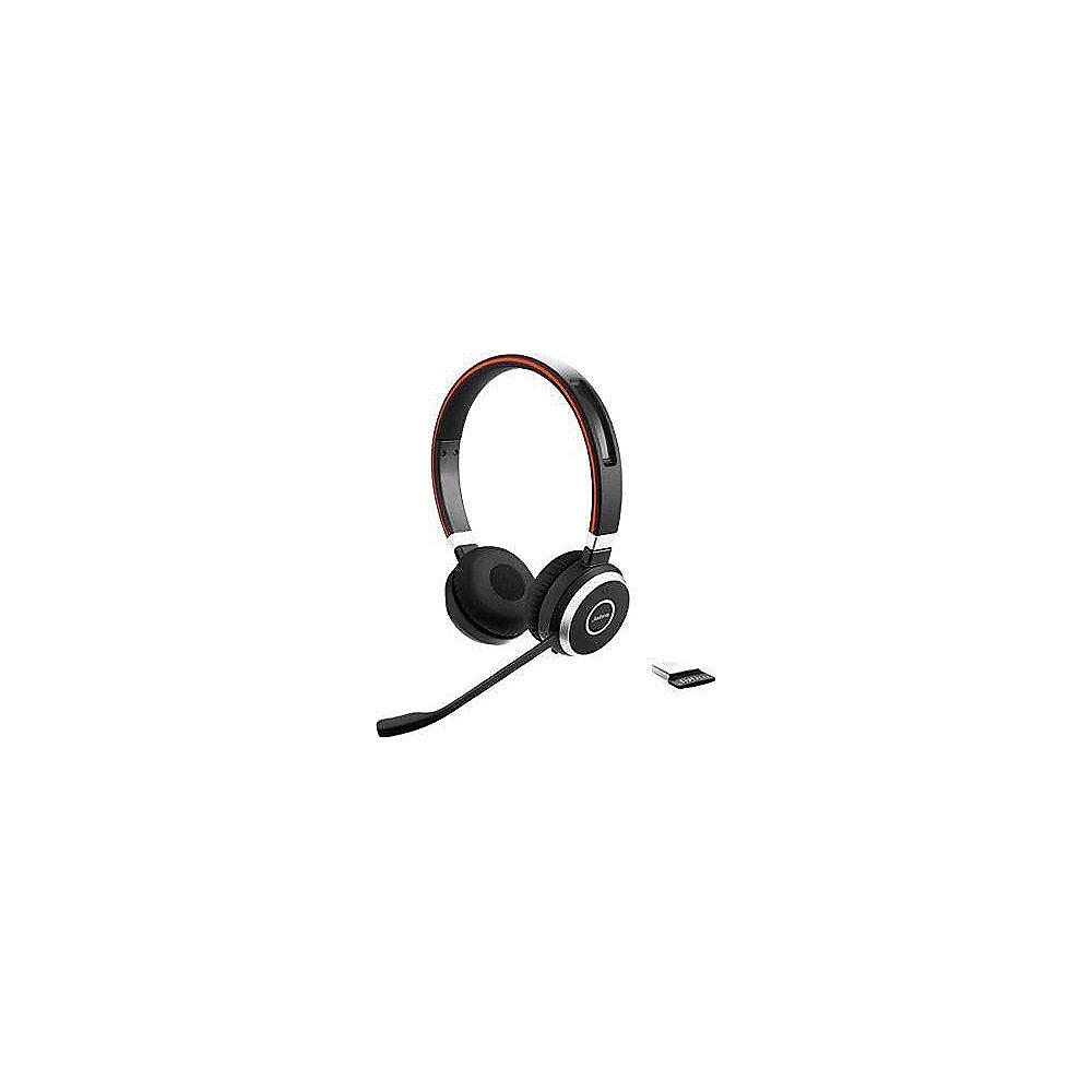 Jabra Evolve 65 MS Stereo Headset inkl. Ladestation