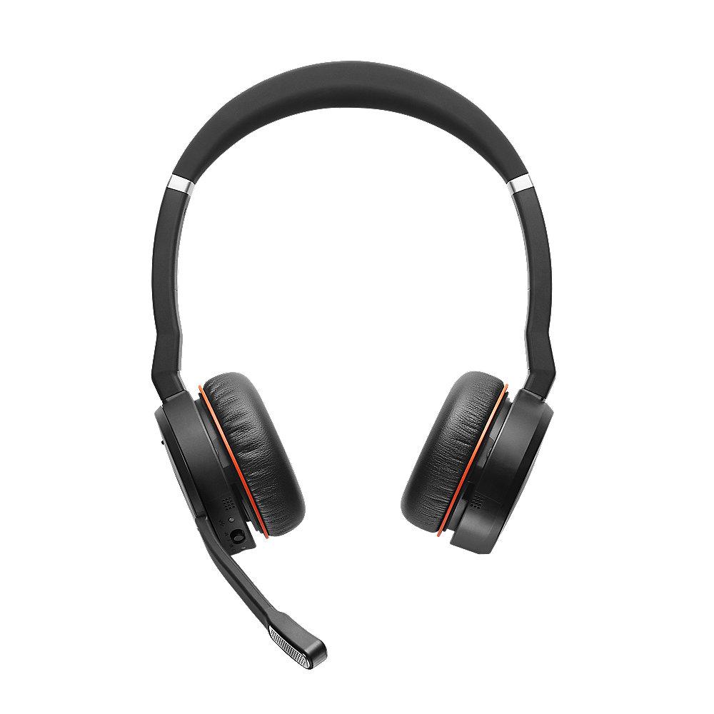 Jabra Evolve 75 UC drahtloses Stereo Headset, Jabra, Evolve, 75, UC, drahtloses, Stereo, Headset