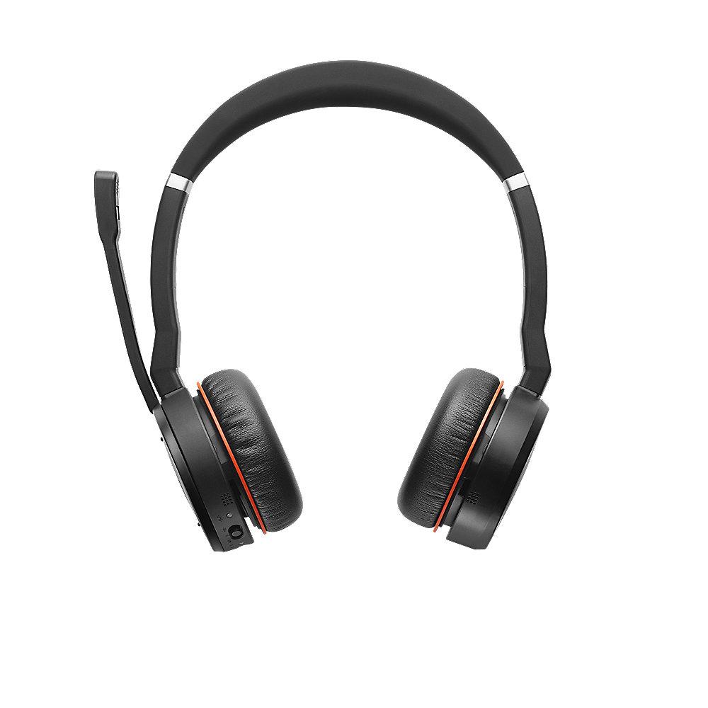 Jabra Evolve 75 UC drahtloses Stereo Headset, Jabra, Evolve, 75, UC, drahtloses, Stereo, Headset