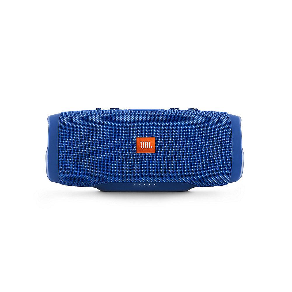 JBL Charge 3 Blue Tragbarer Bluetooth-Lautsprecher Blau