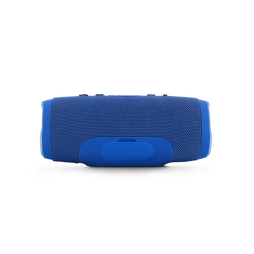 JBL Charge 3 Blue Tragbarer Bluetooth-Lautsprecher Blau