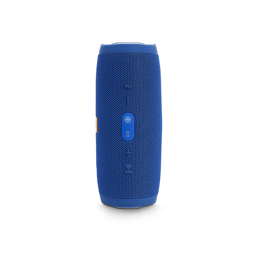 JBL Charge 3 Blue Tragbarer Bluetooth-Lautsprecher Blau