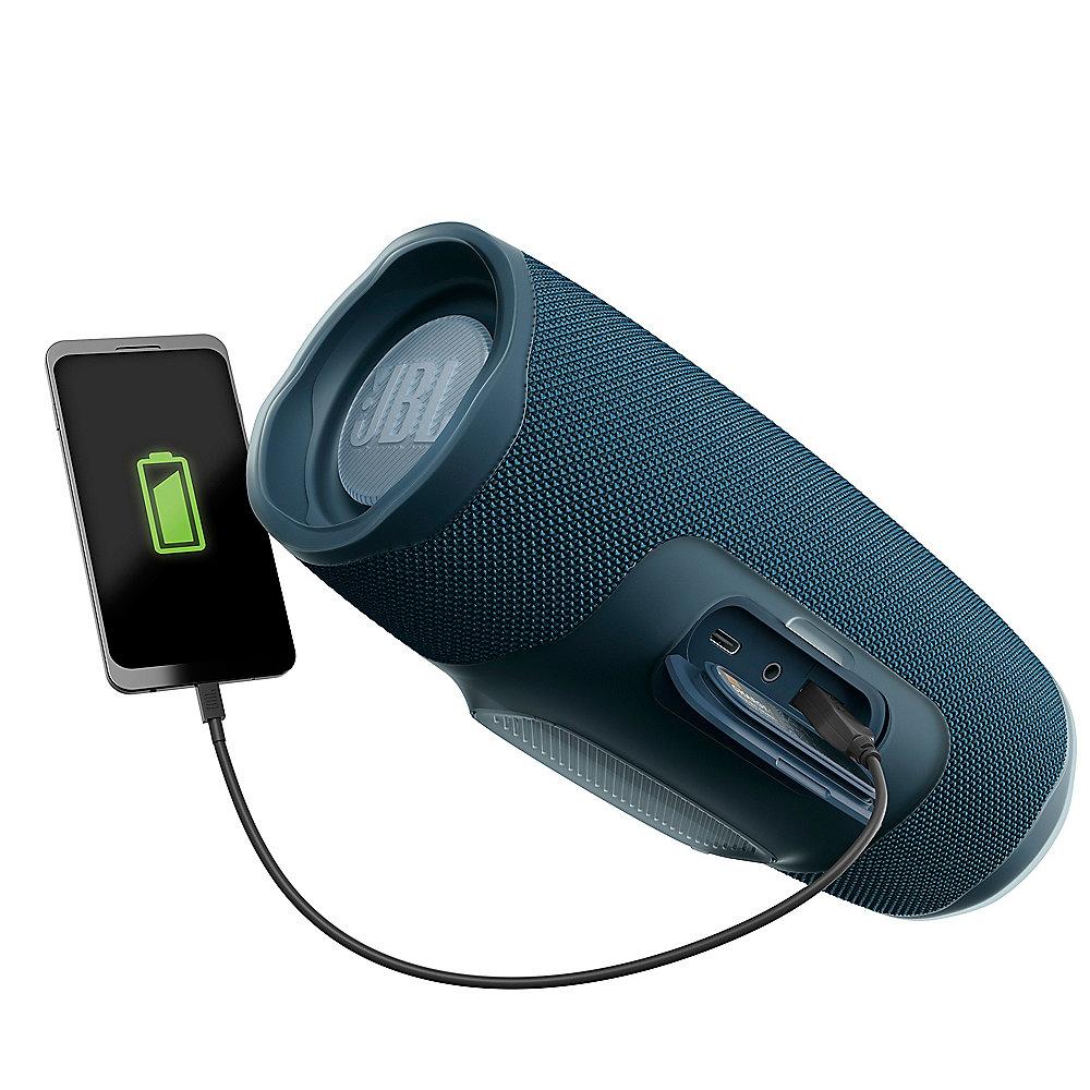 JBL Charge 4 Tragbarer Bluetooth-Lautsprecher blau